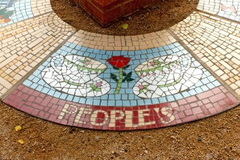 Centenary Mosaic, Longford Park, Stretford, Manchester